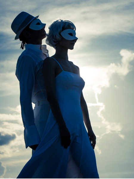 「fとhの、アイダ」シロタコウジ写真展のビジュアル