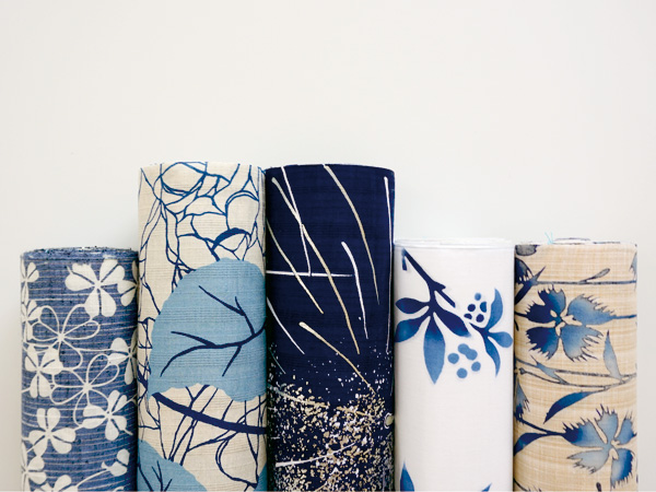 岡本貴子の「大人の浴衣展」のイメージ