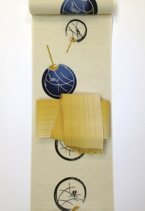 岡本貴子の「大人の浴衣展」のイメージ